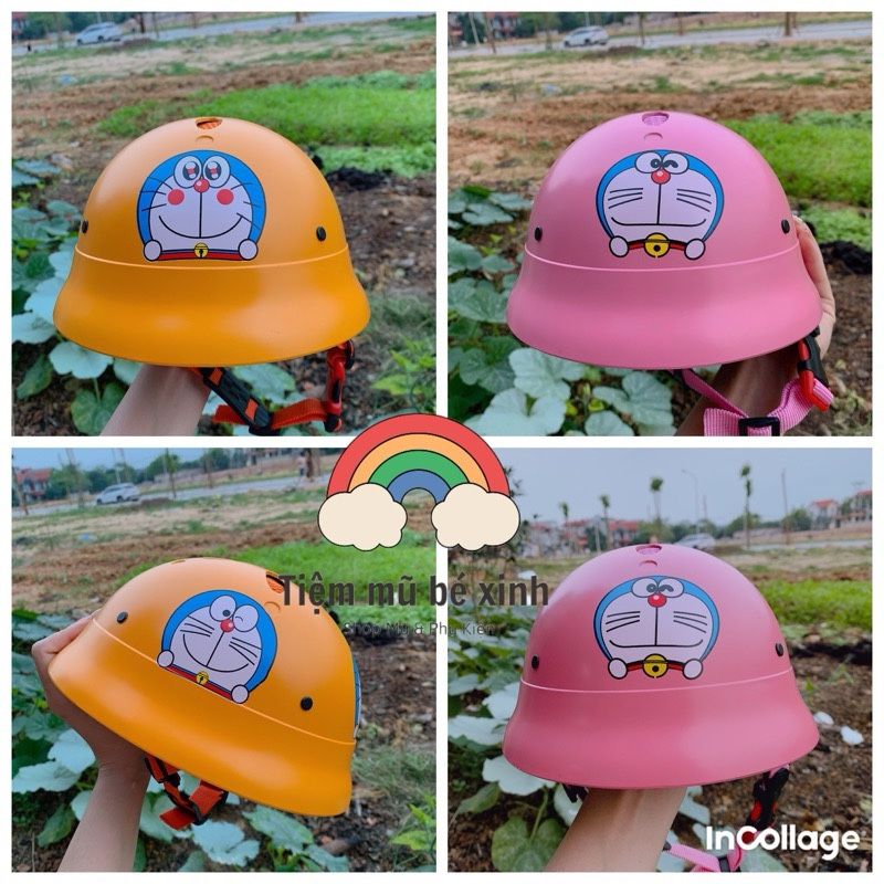 NÓN BẢO HIỂM BO VÀNH 